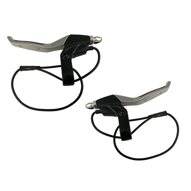 Order a A replacement set of brake handles for the Bafang G510 electric bike motor and G620 bike frames.

Brake handles features the correct wiring for fitting to a Bafang G620 M510 motor.